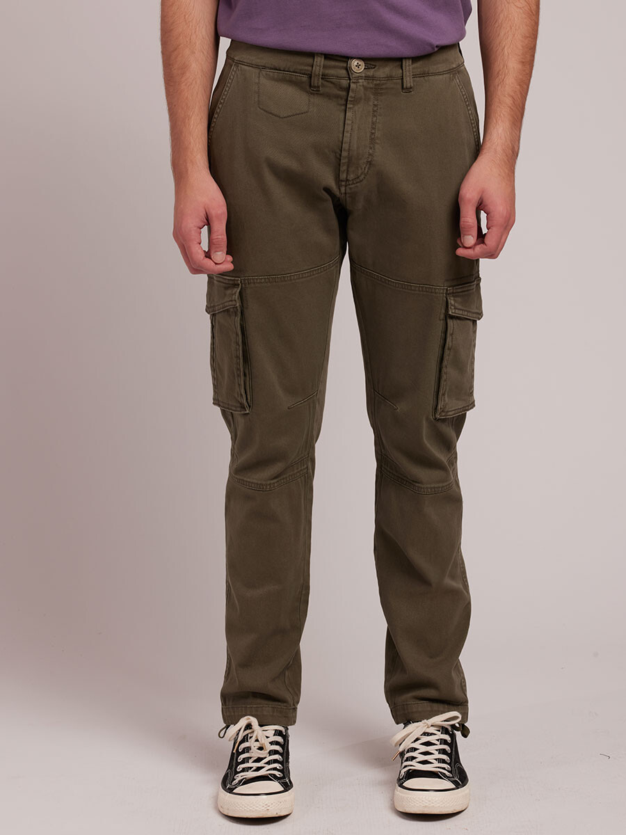 PANTALON CARGO JUANW24 RUSTY - Militar 