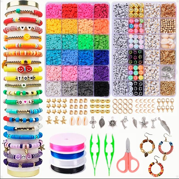 Cuentas de Arcilla Polimérica Para Hacer Pulseras Cuentas de Arcilla Polimérica Para Hacer Pulseras