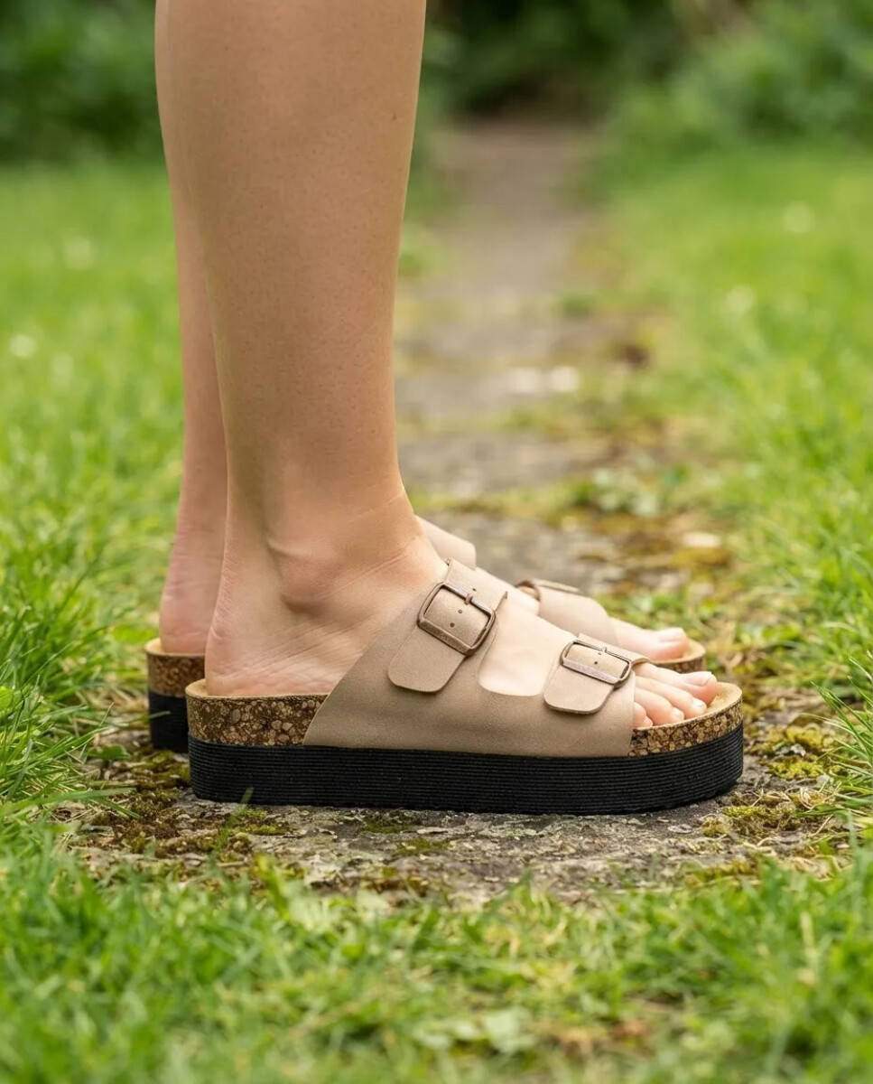 Sandalia Savanna - Beige 