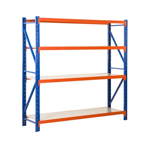 Estantería Metalica 4 Niveles Estante 800kg 2x2x60 Reforzada Estantería Metalica 4 Niveles Estante 800kg 2x2x60 Reforzada
