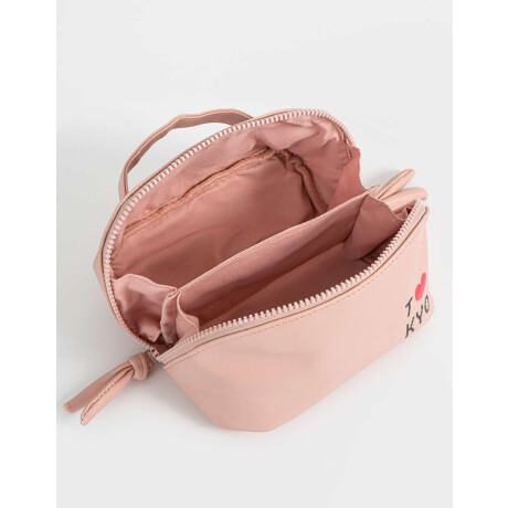 Portacosméticos Flores Rosa Viejo