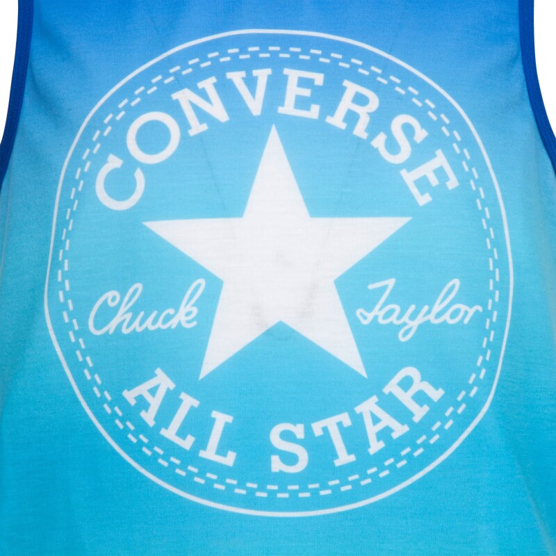 Camiseta Ombre Tank de Niño Azul