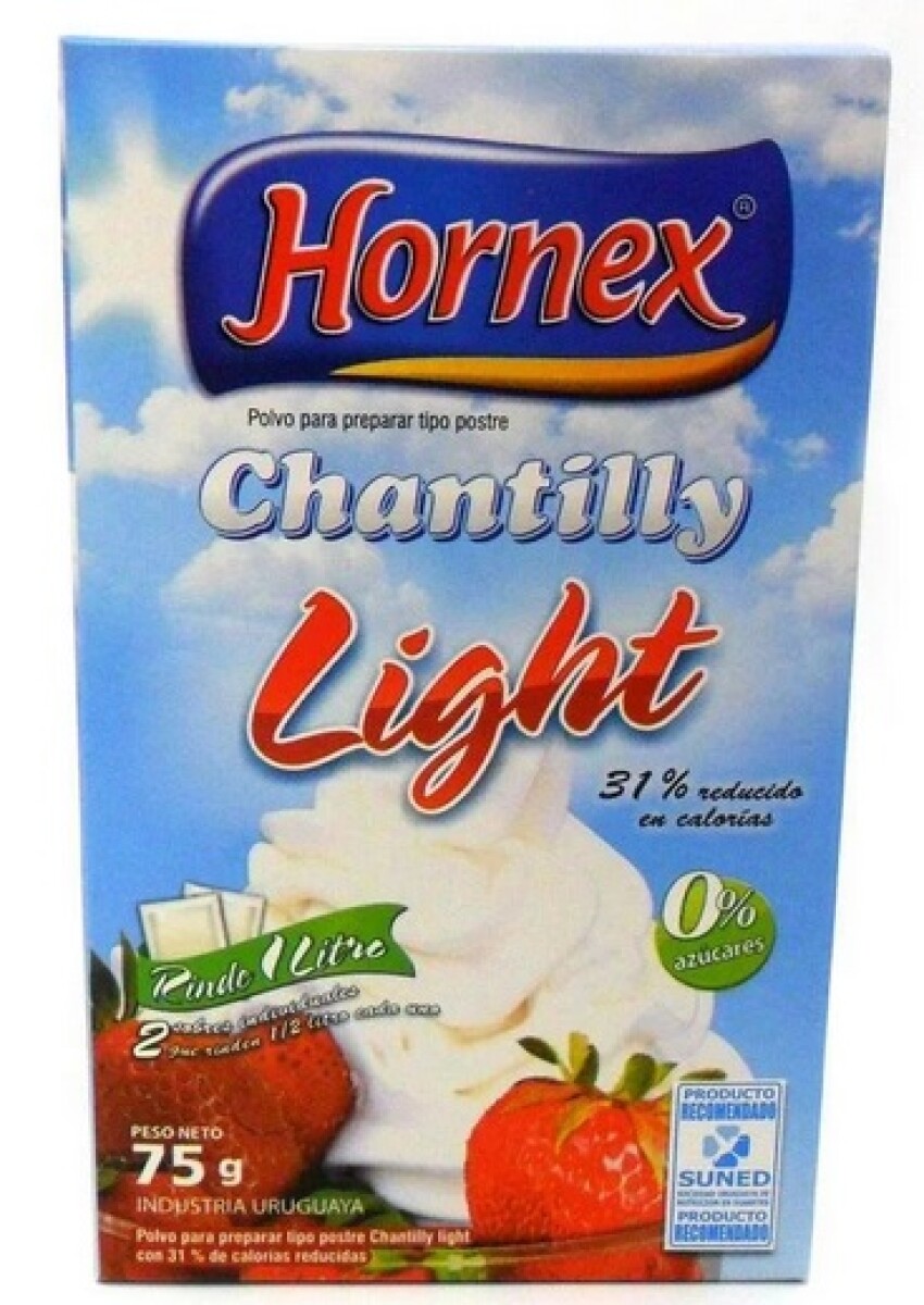 CHANTILLY LIGHT HORNEX 75 GR 