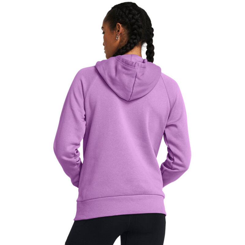 UA Rival Fleece Hoodie-PPL PPL-560