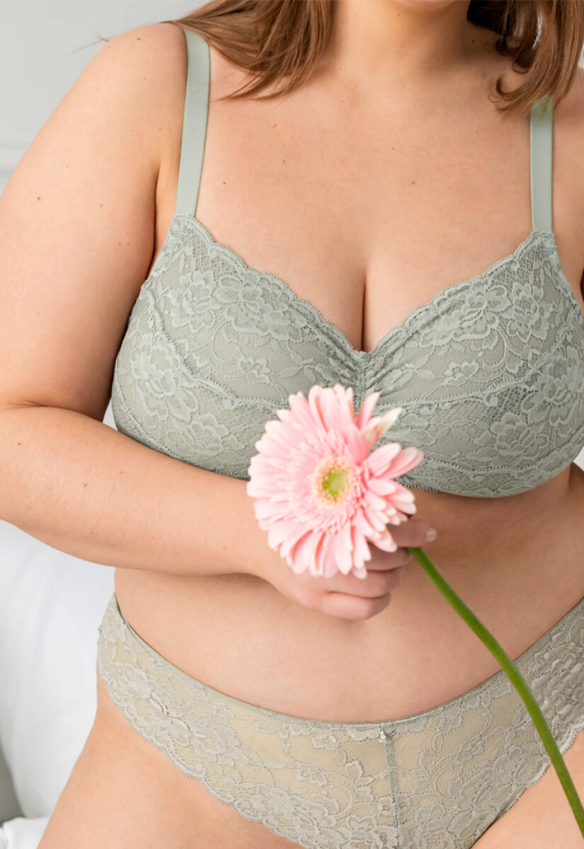 Bralette Butterfly - Verde Claro 