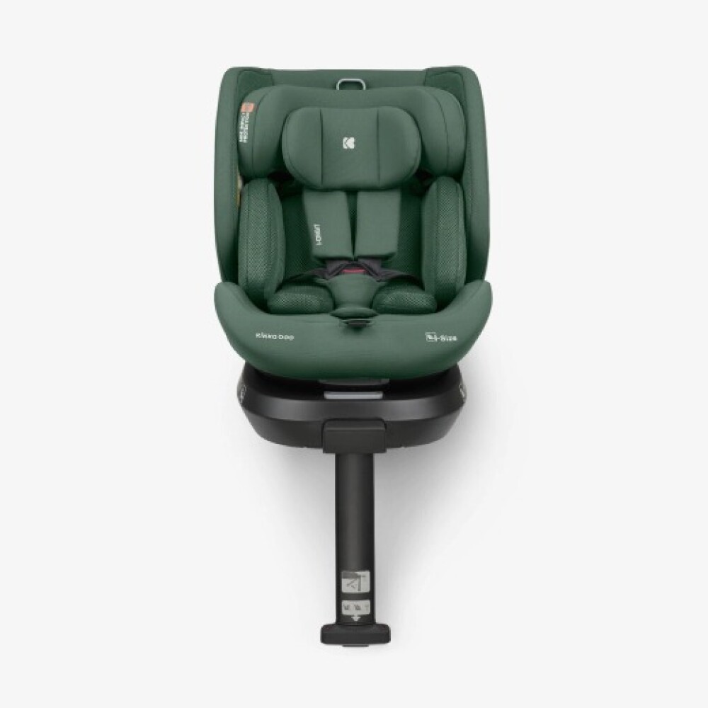 Butaca i-ORBIT KIKKABOO ISOFIX 360 0-36kg C LEG SUPPORT green army