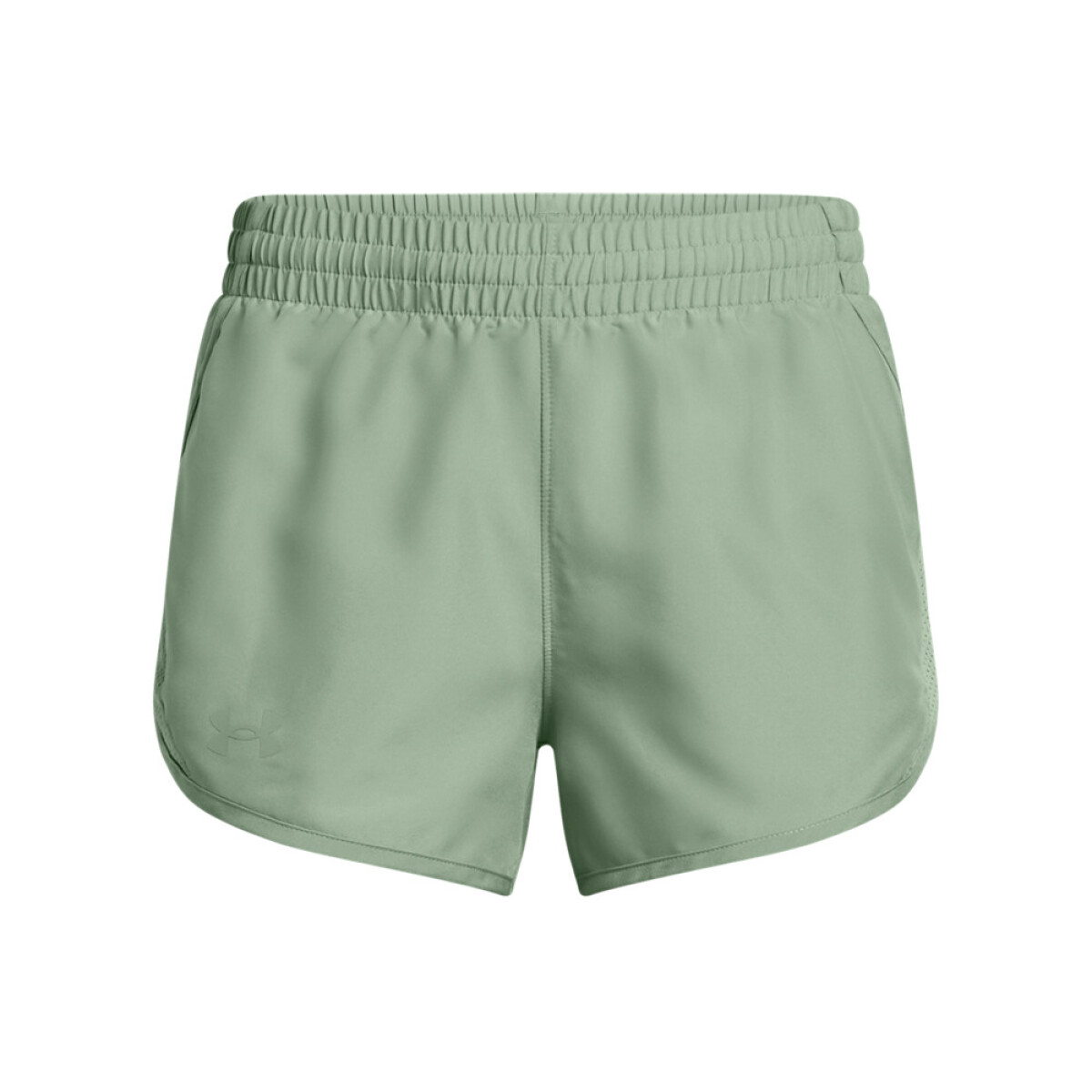 UA Fly By 3'' Shorts-GRN - GRN-348 