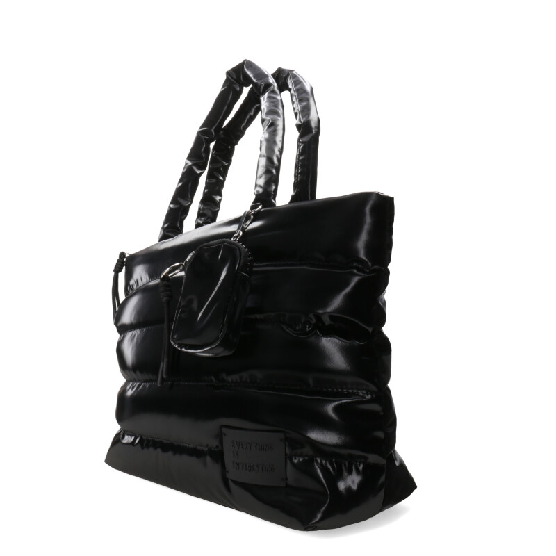 Bolso Miss Carol Zyra Capitoneado Negro