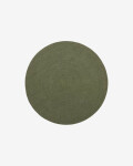 Alfombra Despas en fibras sintéticas beige Ø150 cm verde Ø150 cm