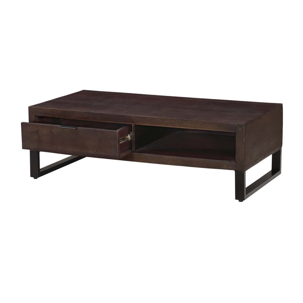 MESA RATONA MADERA-DE-MANGO MARRON DELTA CASTAÑO