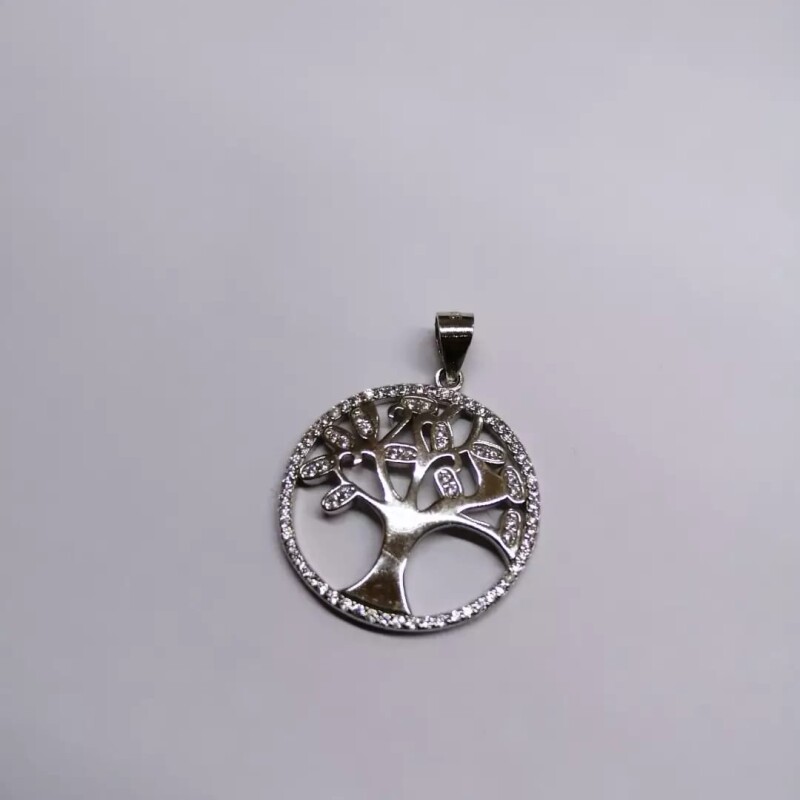Colgante con árbol de la vida y zirconias Colgante con árbol de la vida y zirconias
