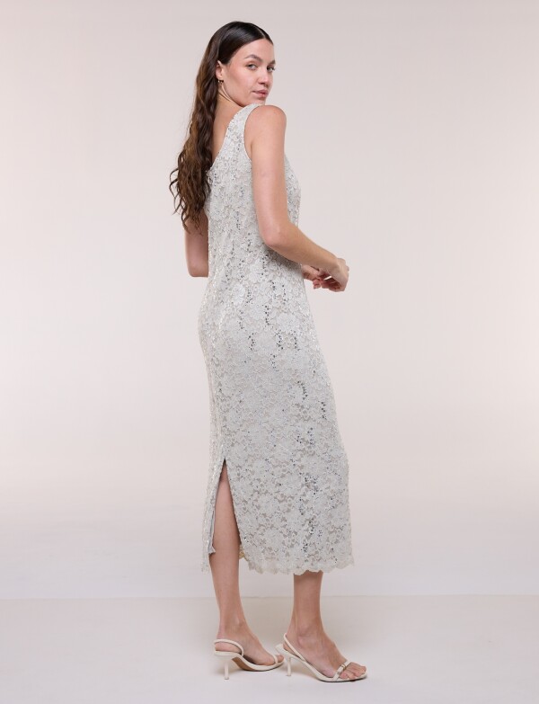Conjunto Vestido & Chaqueta BEIGE