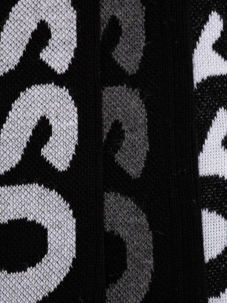 BOSS - Pack 3 Medias con Logo Negro