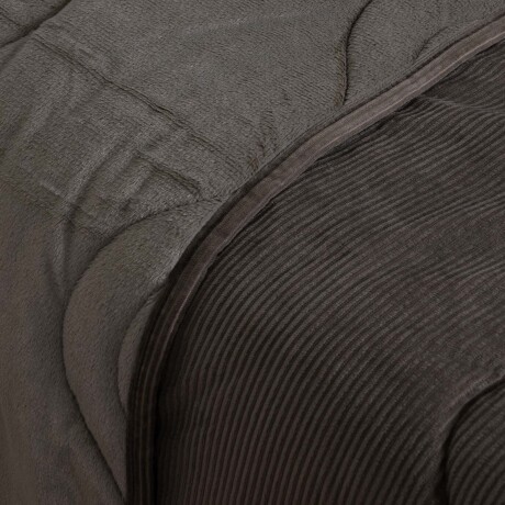 ACOLCHADO QUEEN MICROFIBRA VERDE RIB OLIVA