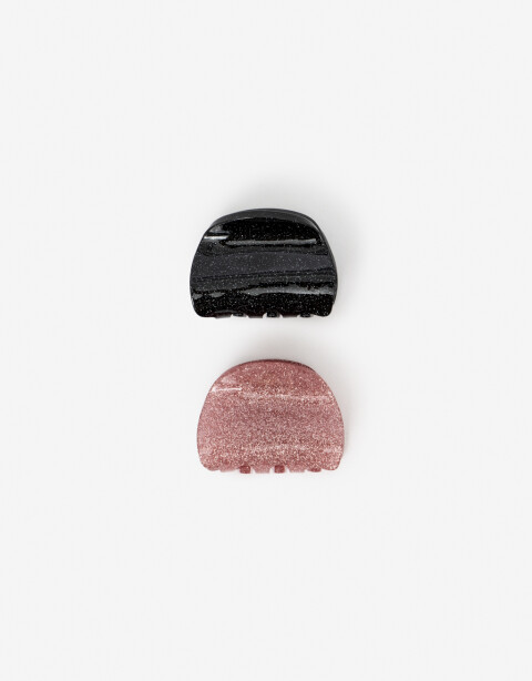 Broches Sets Glitter Set De Mix Broches Glitter - Combinacion Bicolor