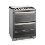 Cocina 5 Hornallas Doble Horno Inox Acero inoxidable