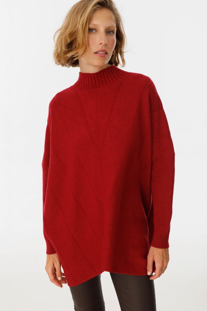 Sweater Luna - Bordeaux 