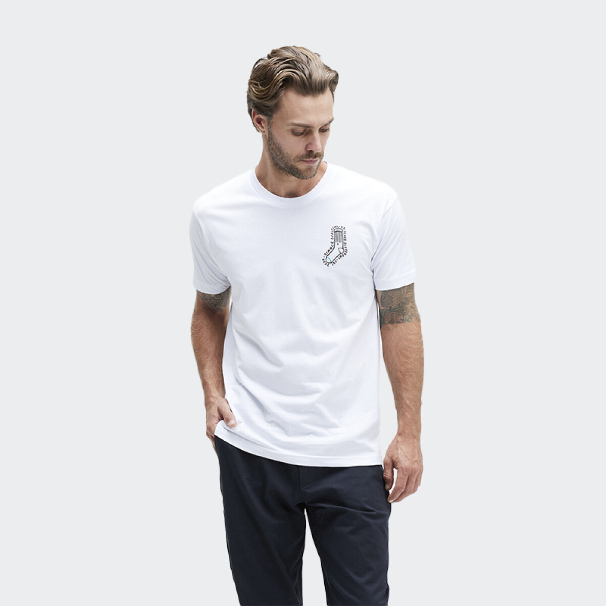 Remera Stance Origins - Blanco 