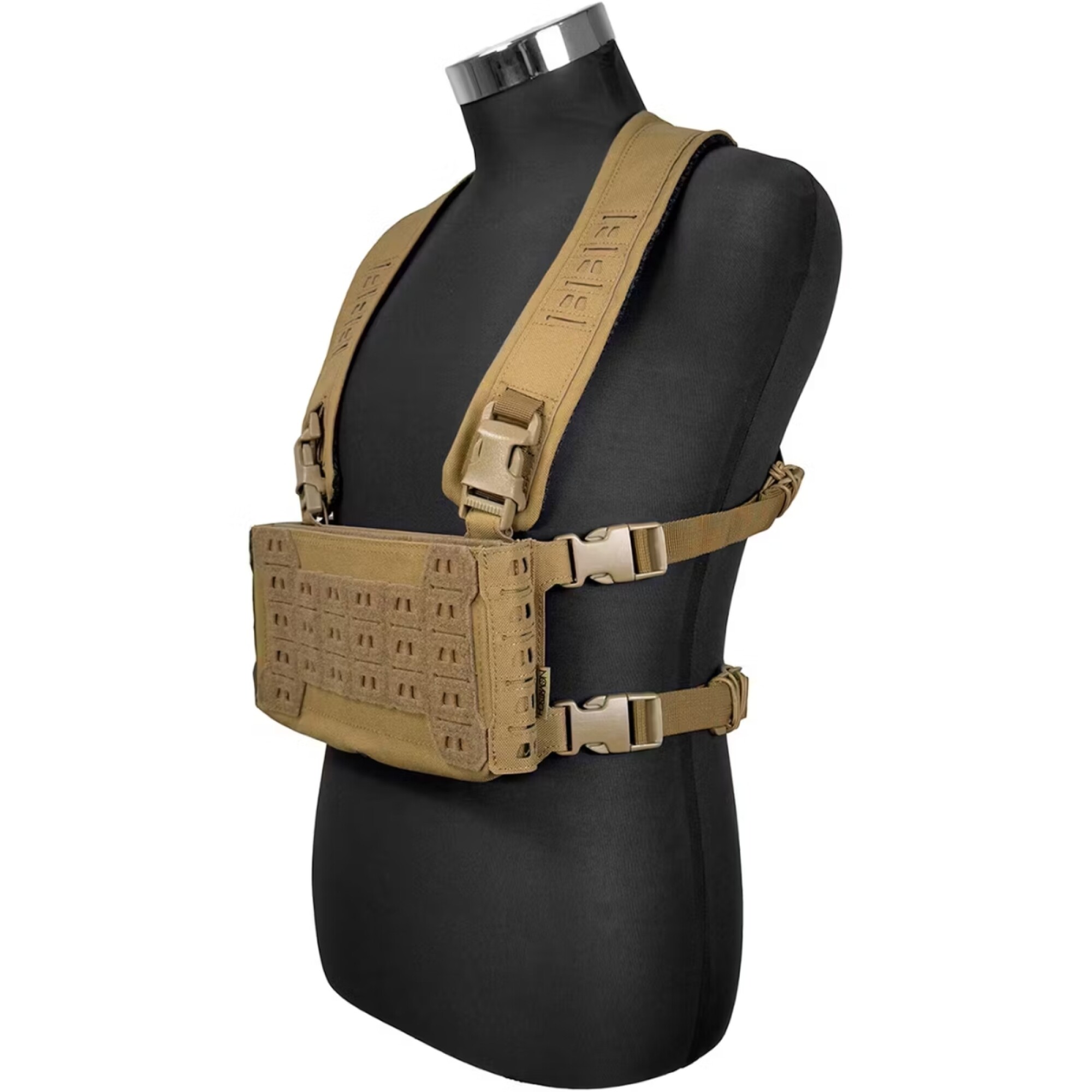 Adventure Motorcycle Riding Chest Rig Chest rig 1.0 modular - Coyote — Aventureros