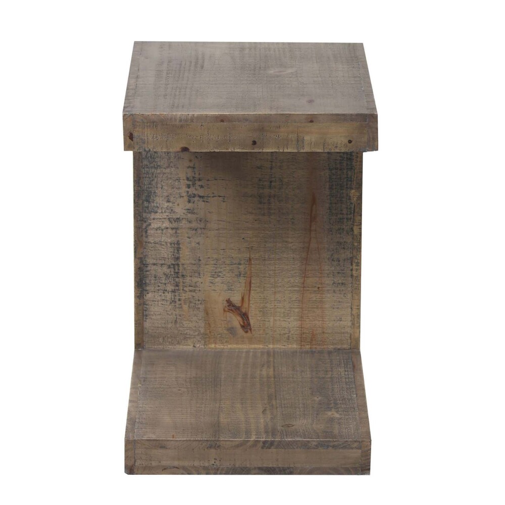 MESA AUXILIAR DE LIVING MADERA NATURAL-BEIGE CLEO NATURAL