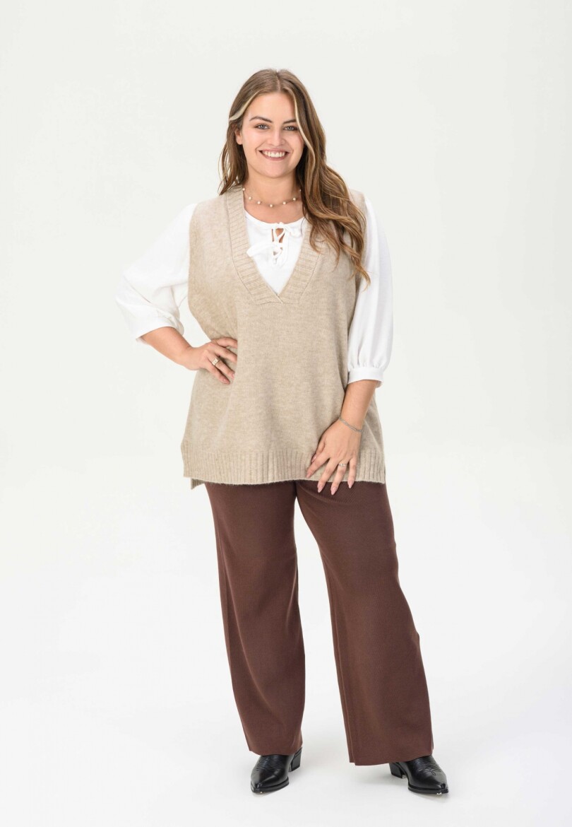 Chaleco Equilibrio Beige