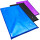 Colchoneta 100x75cm 3cm Gimnasia Abdominales Yoga Azul