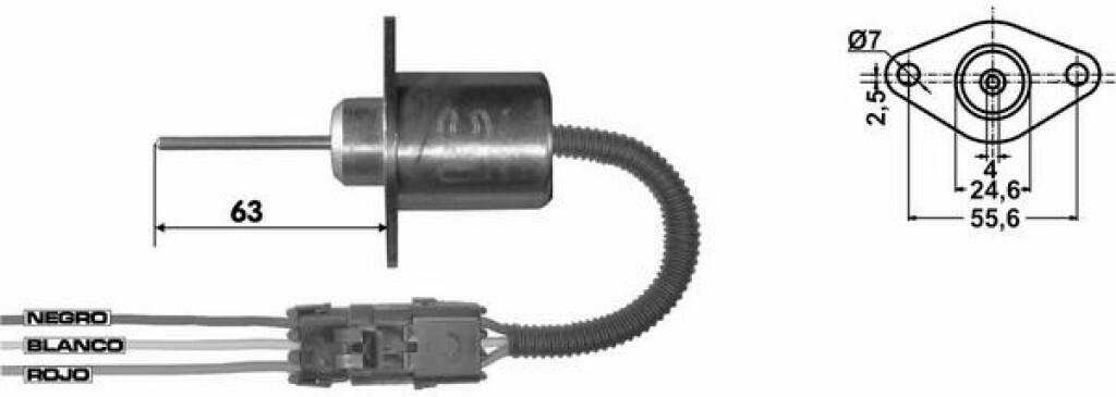 Solenoide de parada