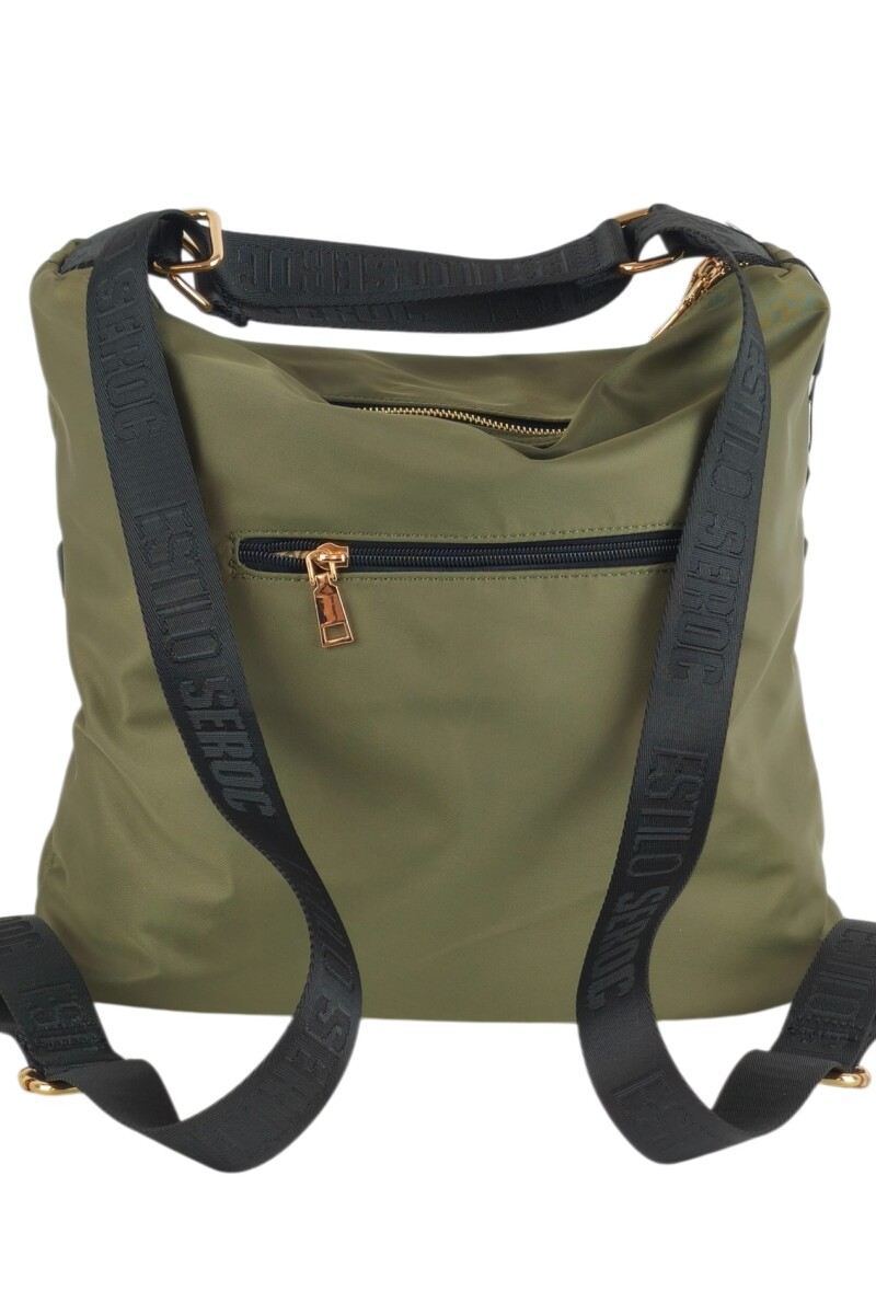 Cartera mochila Verde