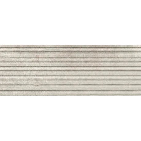Porcelanato Struttura Decorado 3D 33X100Cm Pared GAMAS DE GRIS