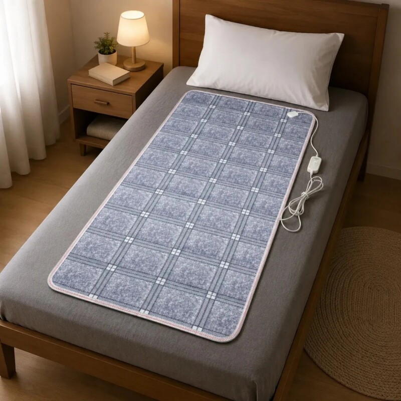 Calienta Cama Térmico 1 Plaza Con Control 1.50x0.70m Gris Calienta Cama Térmico 1 Plaza Con Control 1.50x0.70m Gris