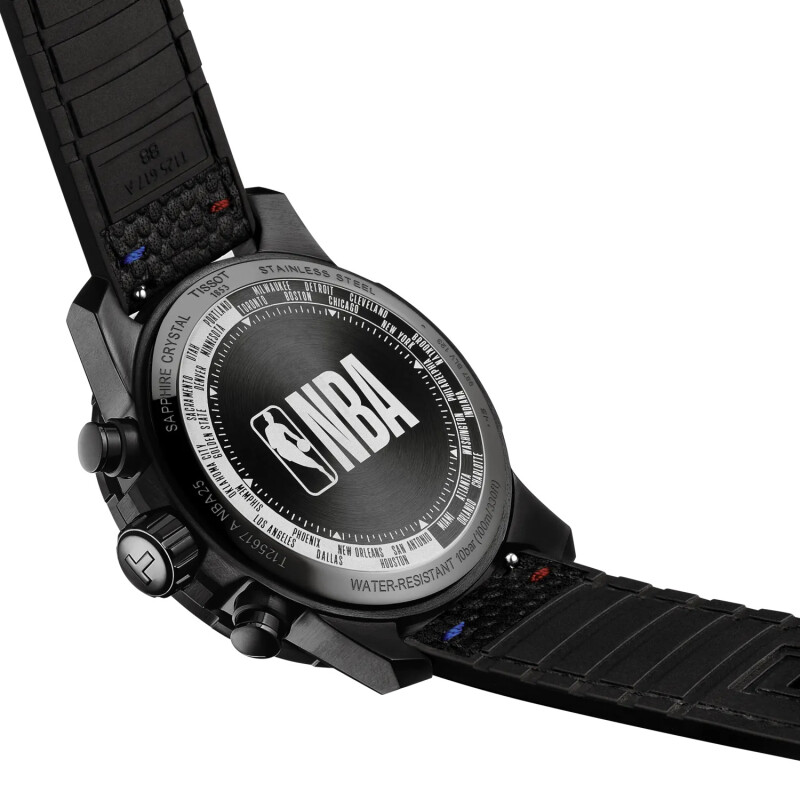 Reloj Tissot T1256173706700 Supersport NBA Special Edition para hombre Negro