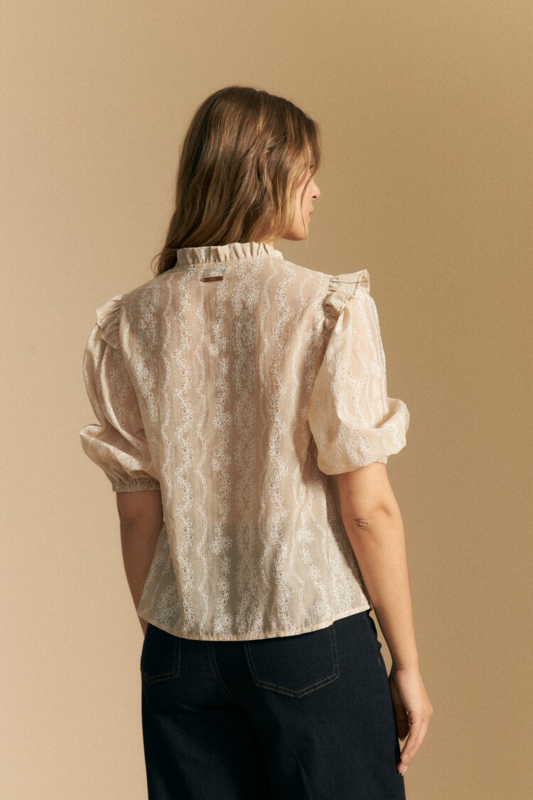 CAMISA ROSALIA Tostado