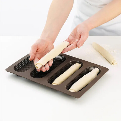 Molde para Baguette x4 Molde para Baguette x4