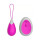 Bala Vibradora Inalámbrico con Control Sweet Heart Rosa