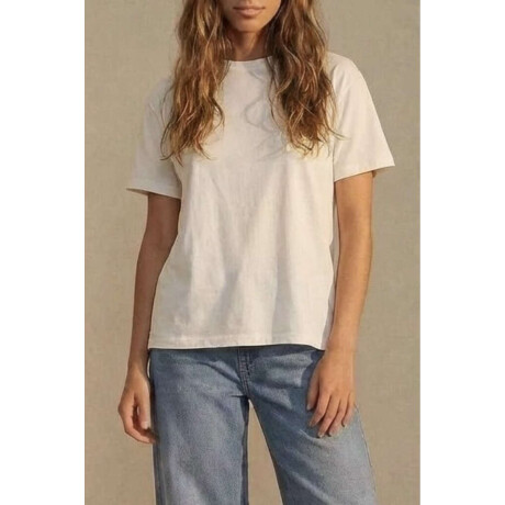 Remera Algodon Lavado Nacar