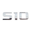 EMBLEMA "S10" CROMADO Emblema "s10" Cromado