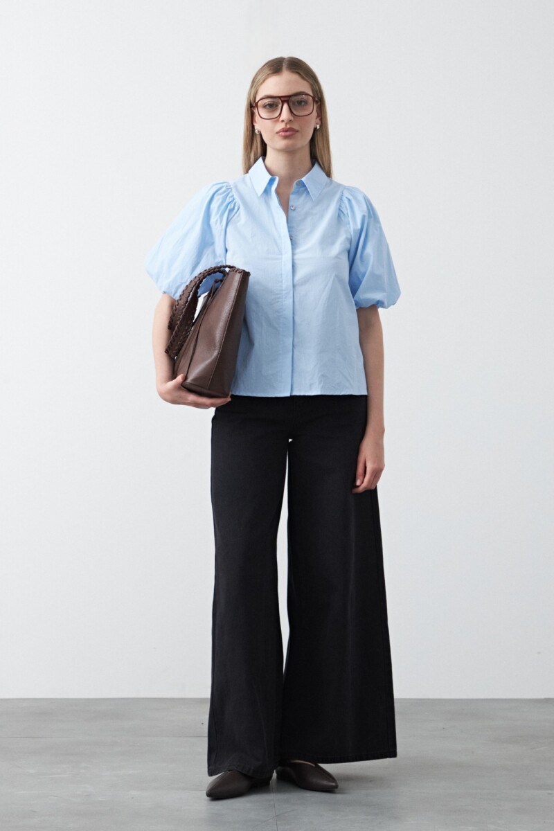 CAMISA PALOMA Celeste