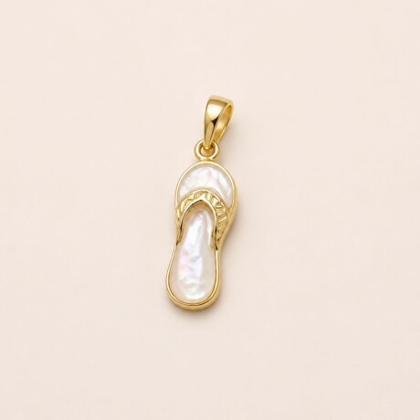 Dije Sandal - Plata y Baño de Oro Dije Sandal - Plata y Baño de Oro