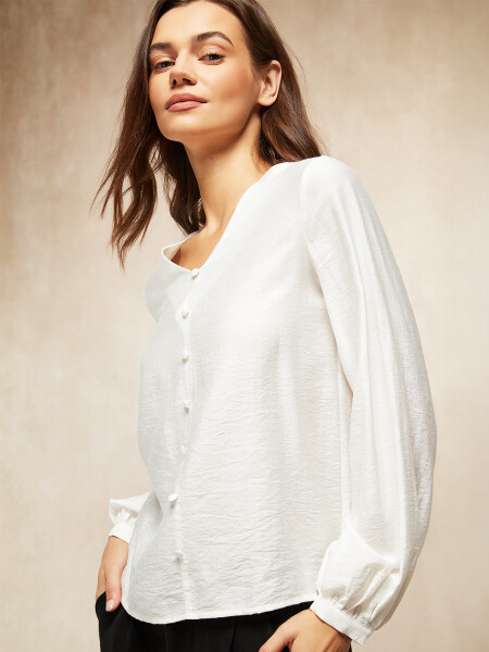 BLUSA CALINA OFF WHITE