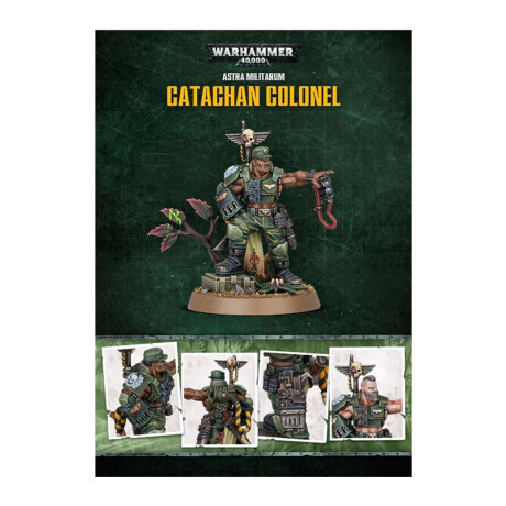 Warhammer 40K Astra Militarum Catchan Colonel
