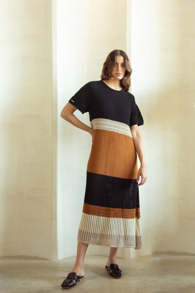 VESTIDO NEW LAVANDA Negro