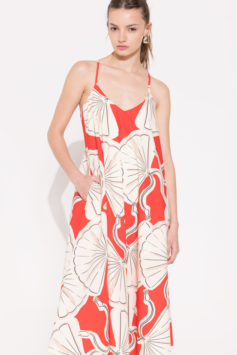 VESTIDO TANIA Rojo