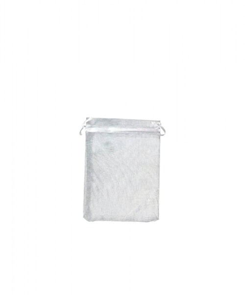 Bolsa organza 8x11 cm. BLANCO