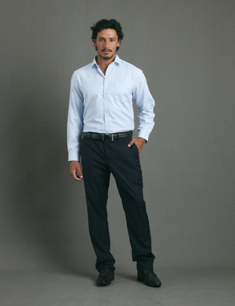 012686 CAMISA HARRINGTON LABEL Celeste