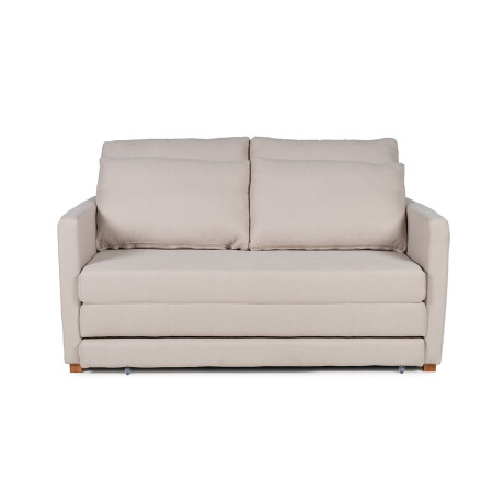 Sofá Cama Niki - Tela Microfibra 9901 (Soft Beige)