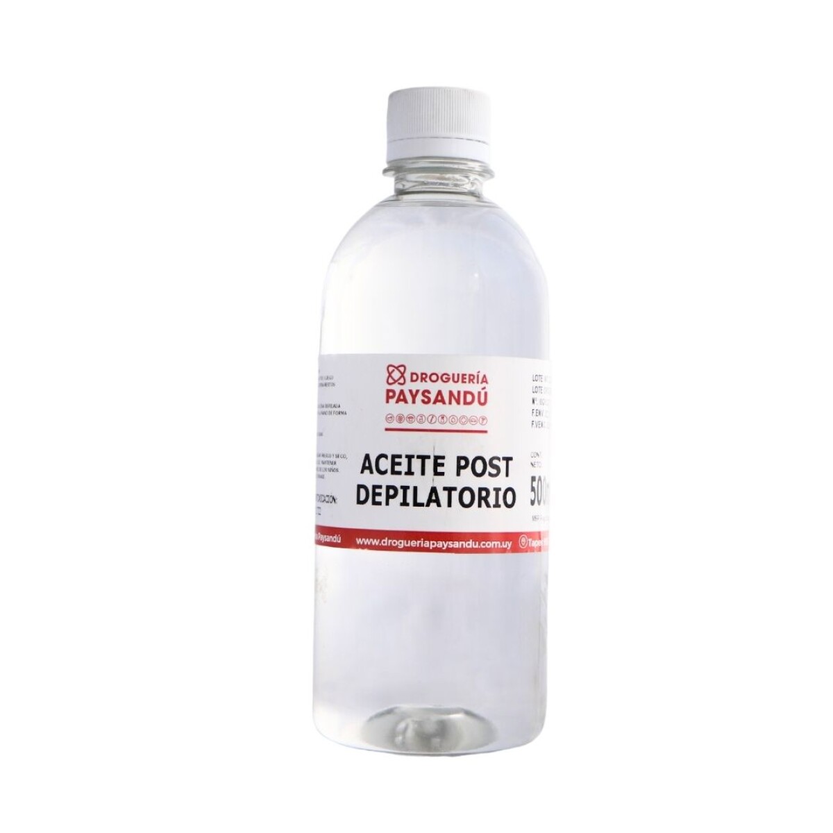 Aceite post depilatorio - 500 mL 