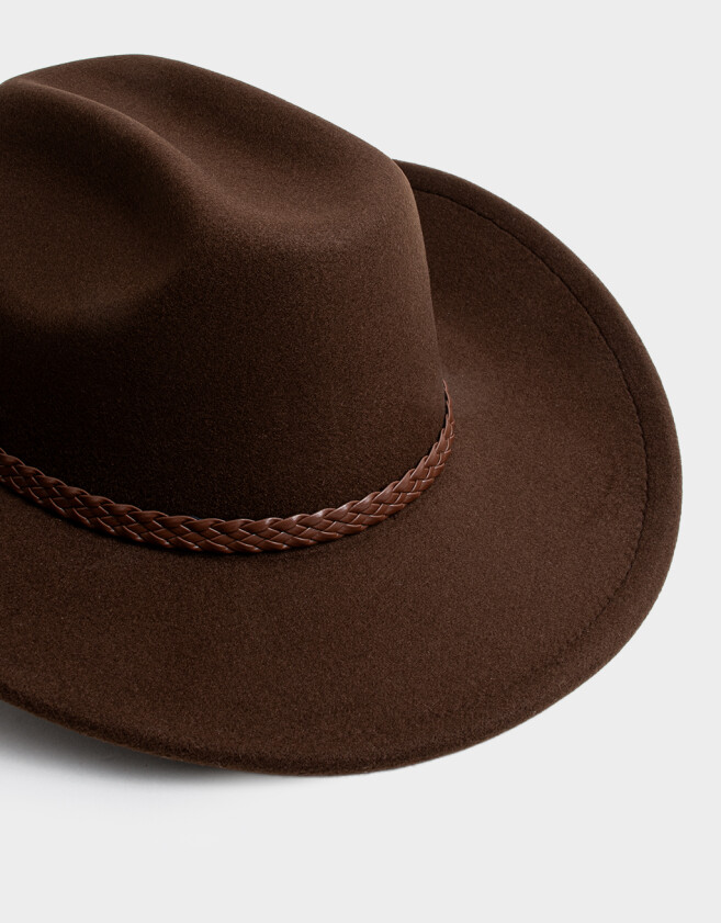Sombreros Sombrero Suede Chocolate - Marron Chocolate