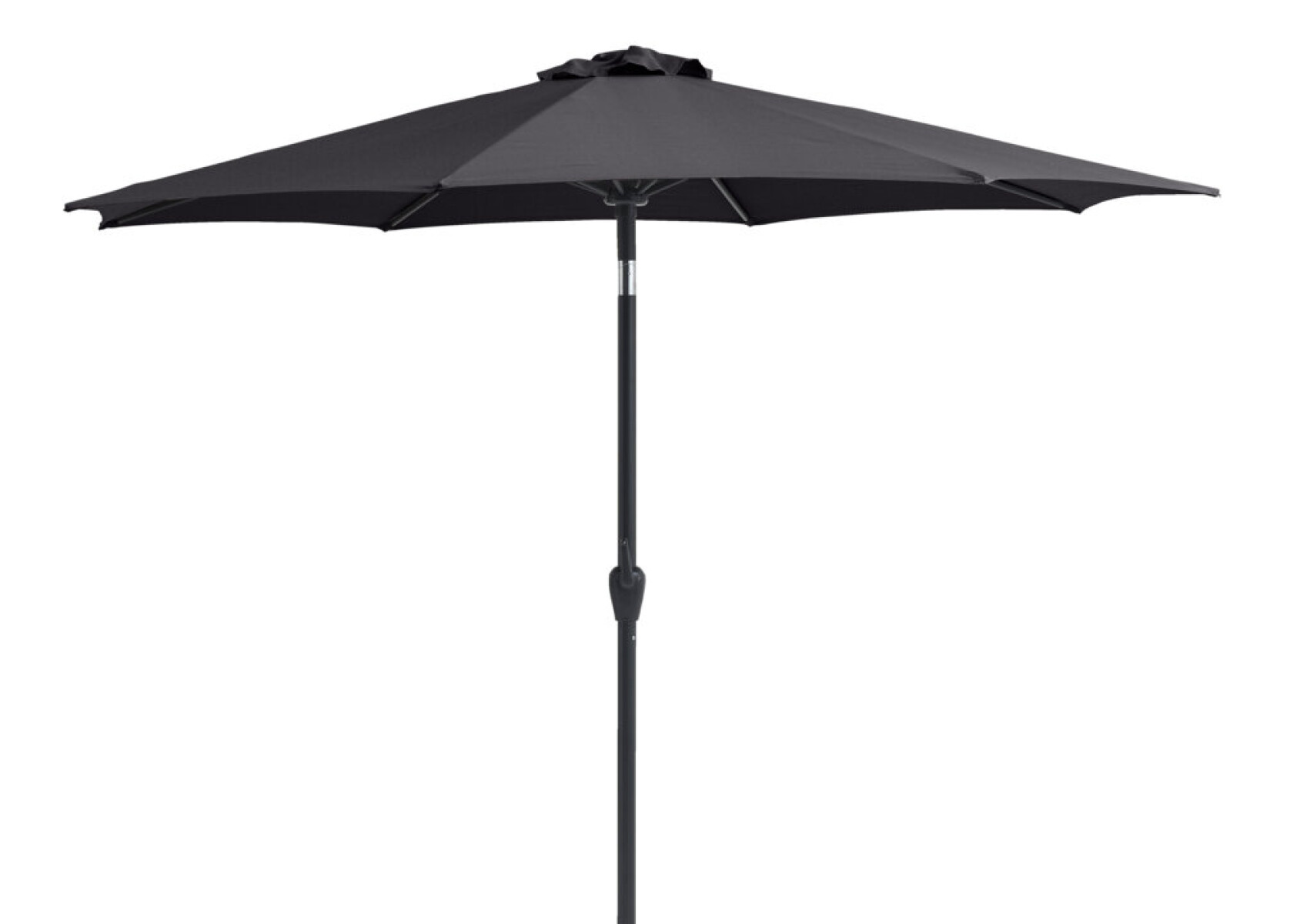 Sombrilla HALK Ø300 gris oscuro 