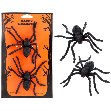 ARAÑA HALLOWEEN X2PCS ARAÑA HALLOWEEN X2PCS