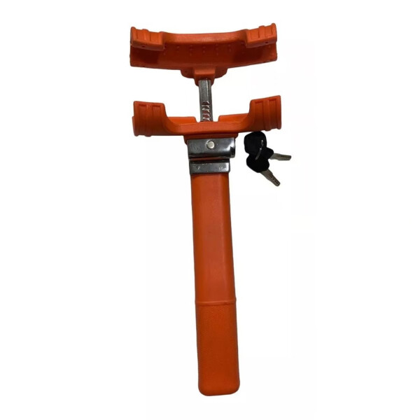 Traba Volante Dirección Tranca Auto Con Llave Cq-6004 TRABA VOLANTE DIRECCION CQ-6004